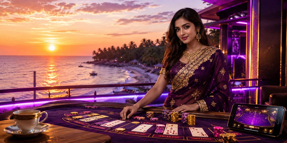 সেন্ট মার্টিন দ্বীপের সমুদ্র সৈকতে pokies ব্যাকার্যাট বোনাস খেলছেন একজন পর্যটক